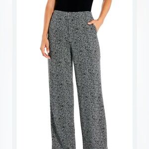 Rachel Roy wide leg tweed dress pants